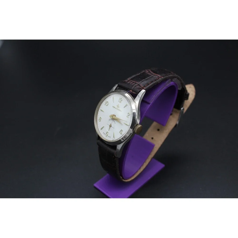 Vintage Manson Antimagnetic Swiss Manual Wind Watch 34mm Small Seconds